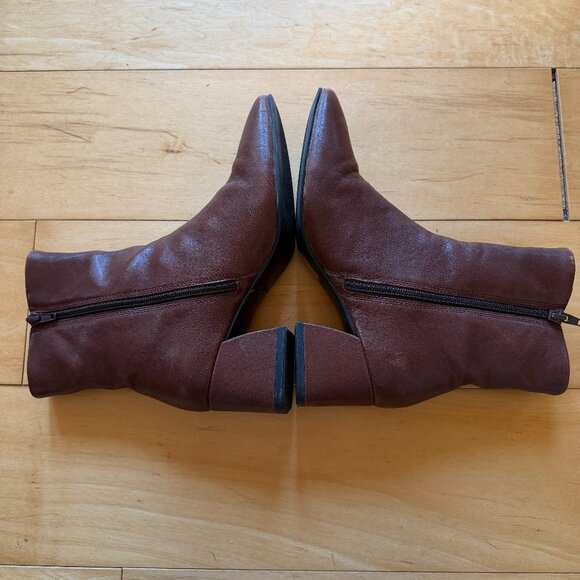 Vagabond Alice Booties Chocolate Size 38 (US 7.5) - Picture 5 of 11